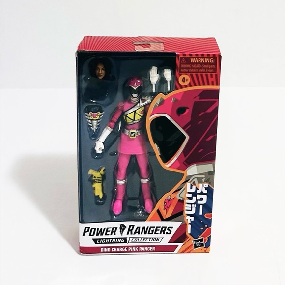 Power Rangers Lightning Collection Dino Charge Pink Ranger Figure - Picture 2 of 10